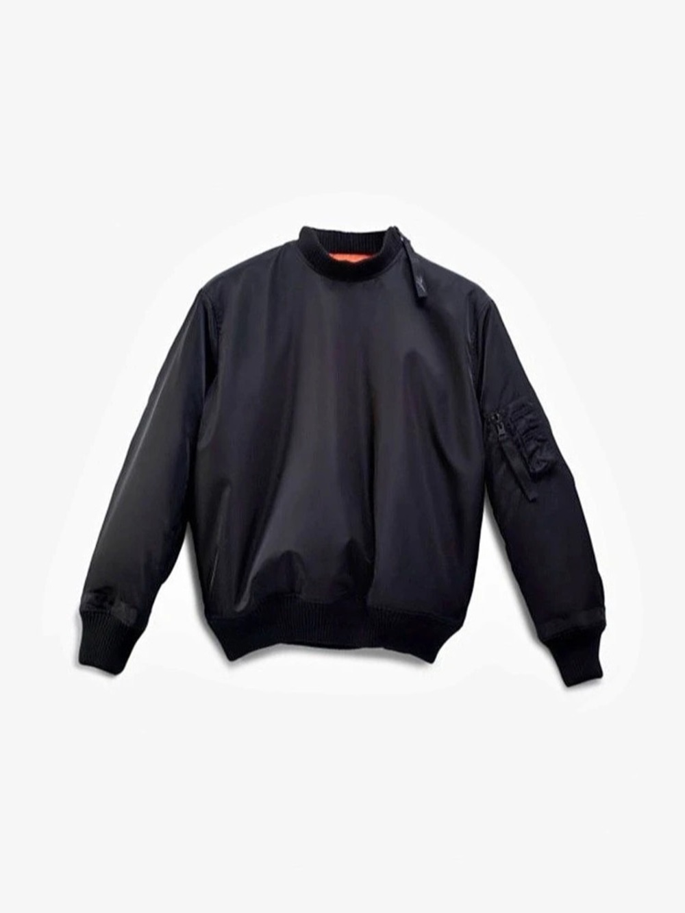 Reebok x Victoria Beckham Black Oversized Bomber Jacket Size S